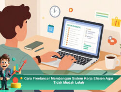 Cara Freelancer Membangun Sistem Kerja Efisien Agar Tidak Mudah Lelah