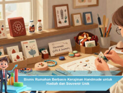 Bisnis Rumahan Berbasis Kerajinan Handmade untuk Hadiah dan Souvenir Unik