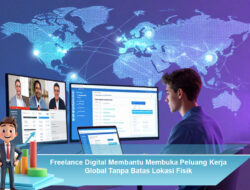 Freelance Digital Membantu Membuka Peluang Kerja Global Tanpa Batas Lokasi Fisik