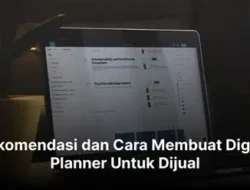 Side Hustle Membuat Produk Digital Checklist Planner Untuk Target Produktivitas Harian