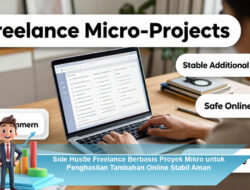 Side Hustle Freelance Berbasis Proyek Mikro untuk Penghasilan Tambahan Online Stabil Aman