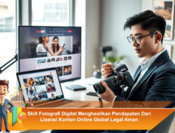 Skill Fotografi Digital Menghasilkan Pendapatan Dari Lisensi Konten Online Global Legal Aman