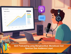 Skill Podcasting yang Menghasilkan Monetisasi Dari Sponsor dan Audience Loyal