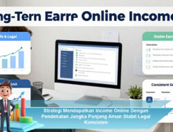 Strategi Mendapatkan Income Online Dengan Pendekatan Jangka Panjang Aman Stabil Legal Konsisten