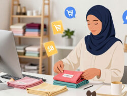 Strategi Jualan Jilbab Segi Empat dengan Label Nama Sendiri